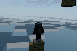 create minecraft 3d animation