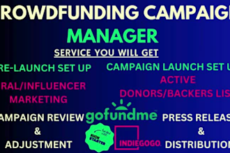 fund your crowdfunding campaign on kickstarter, gofundme, indiegogo successfully