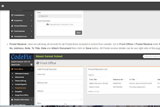 provide a ready school management system in 24hours