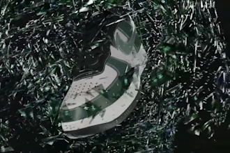 create 3d shoe animation, 3d sneakers, 3d footwear, 3d fashion, shoe model, boot