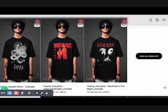 clothing website fashion shopify store y2k website streetwear dropshipping store