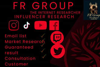 find top list of instagram, youtube and facebook influencer to boost business