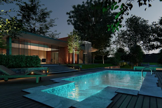 do backyard landscape design, garden, swimming pool, patio, site plan