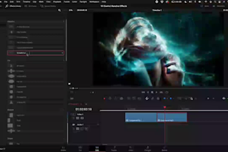teach or do video editing and color grading in davinci resolve