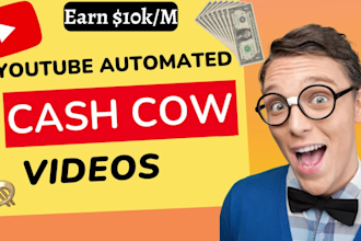 create top 10 and automated cash cow youtube videos