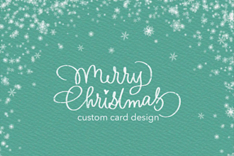 do greeting card and postcards, christmas and new year design