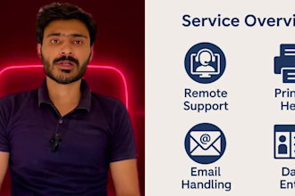 provide remote tech support for pcs, printers, and email