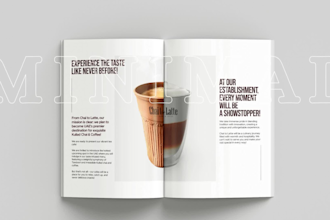 design company profile, annual report, business proposal etc
