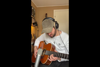 record high quality acoustic guitar for your track 10 dollar limited offer