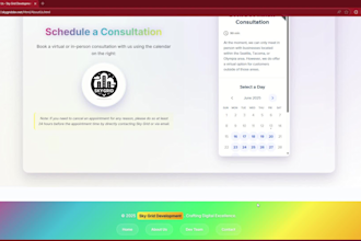 design a fast, responsive, and professional static website for your business