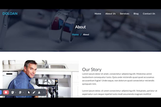 do website maintenance, website update