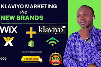 setup wix website email marketing klaviyo wix klaviyo flows