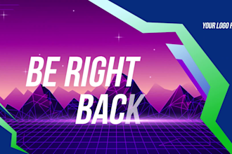 design and animate twitch or youtube overlays