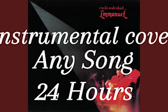 make an instrumental cover for any song