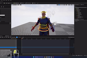 rig 3d metahuman for games and animations ue5