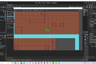 create your game from scratch in godot including netcode