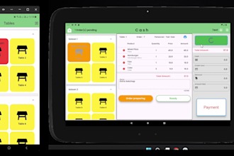 build restaurant order system on android mobile apps for waiters and cashier
