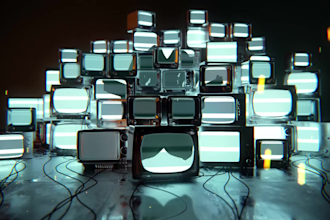 make cinematic tv logo reveal intro