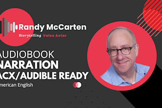 narrate your audiobook in american english