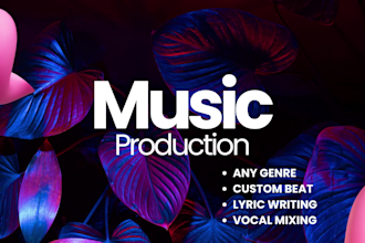 make beats or tracks that you can sing or rap over