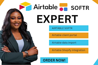 professionally build airtable database, interface, automation, dashboard, forms
