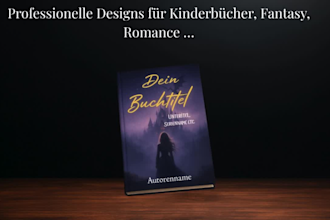 design a premade book cover for kindle, kdp, or print