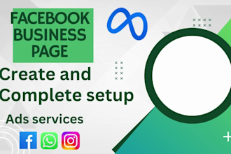 do a facebook business page create and setup