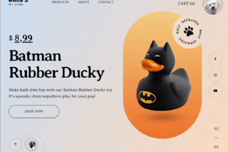 design figma to elementor I figma to wordpress I PSD to wordpress