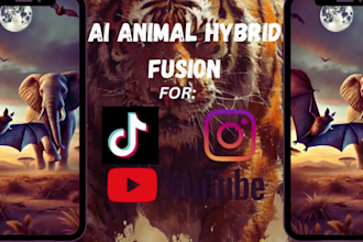 do viral ai hybrid animal fusion video for youtube shorts tiktok instagram reels