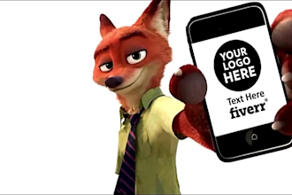 do this funny mobile apps commercial short ads video in 12 hrs