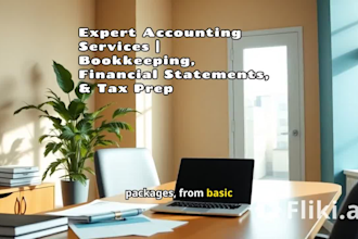 do accurate accounting, bookkeeping, tax return for canada