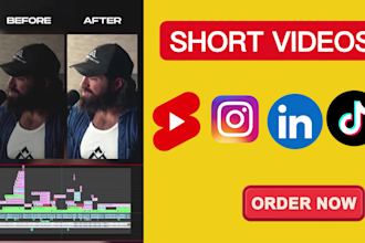 edit your instagram, tiktok, youtube, and linkedin short reels with captions