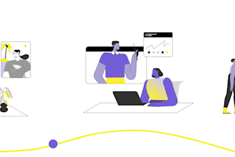 create 2d animation saas explainer video to promote your software, product, app