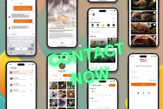 design mobile app ux ui in figma, and develop ios app using swift, objective c