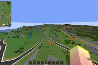 build minecraft maps, landscapes, animations or models for java, bedrock, server