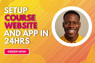 create online course website mobile app bubble io adalo kajabi with passion io