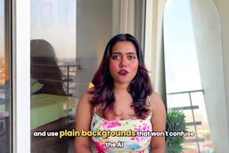 be video spokesperson model for ai avatar training