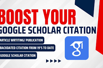 increase citation h index backdate google scholar citations using researchgate