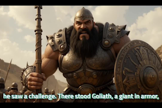 do disney pixar bible story ai bible reels christian kids story history video