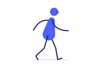 create stickman figure animation stickman animation cartoon character animation
