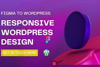 figma to wordpress website design figma to elementor pro wix to wordpress design