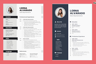 create a tailored CV and cover letter