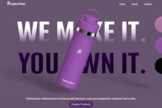 create a stunning webflow landing page with animations and custom interactions