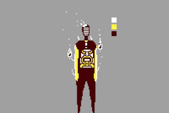 create fire pixel artwork and animation for you