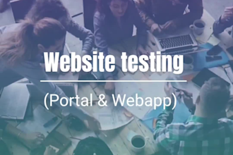 perform manual QA testing for your software, mobile app, web app, or website