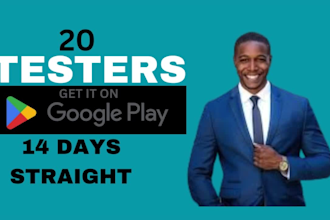 20 testers for google play closed testing offer comprehensive app QA,20testers