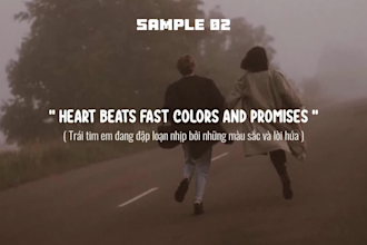 make viral lyric music video for you song