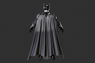 make a digital model for games, films or marketing