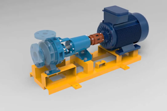 do 3d industrial process animation