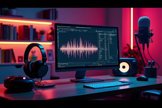 create a high quality ai generated audiobook narration